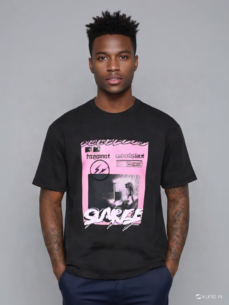 Travis Scott Cactus Jack For Fragment Pink Sunrise Tee