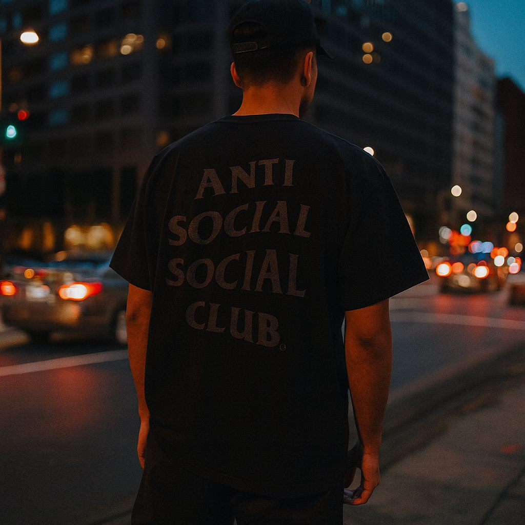 Anti Social Social Club Same But Different Tonal Tee