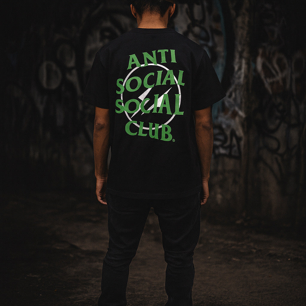 Anti Social Social Club × Fragment Green Precious Petals