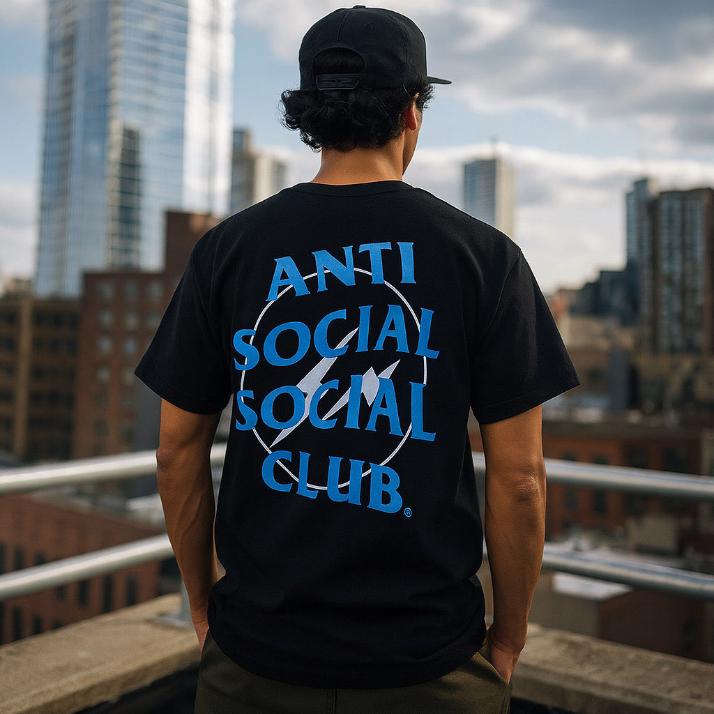 Anti Social Social Club x Fragment Precious Petals Blue Tee
