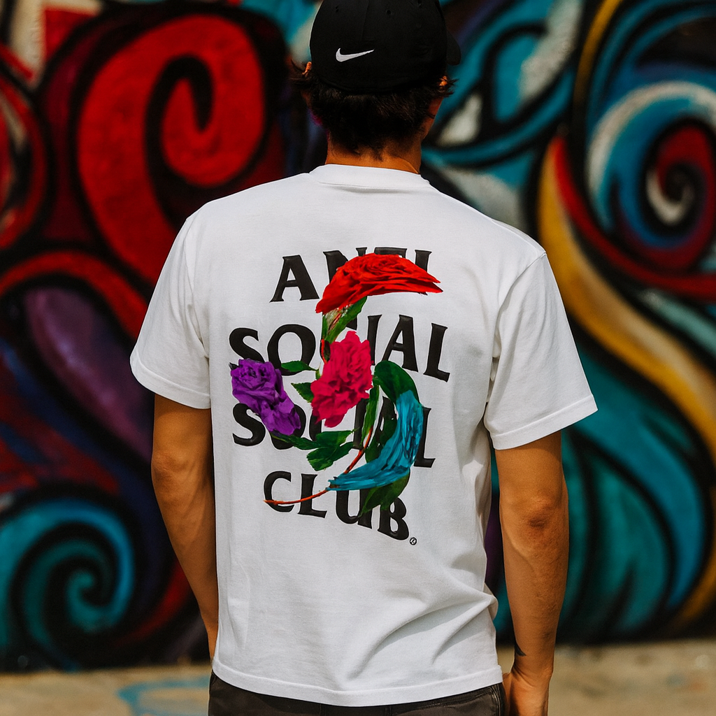 Anti Social Social Club Thorns White Tee