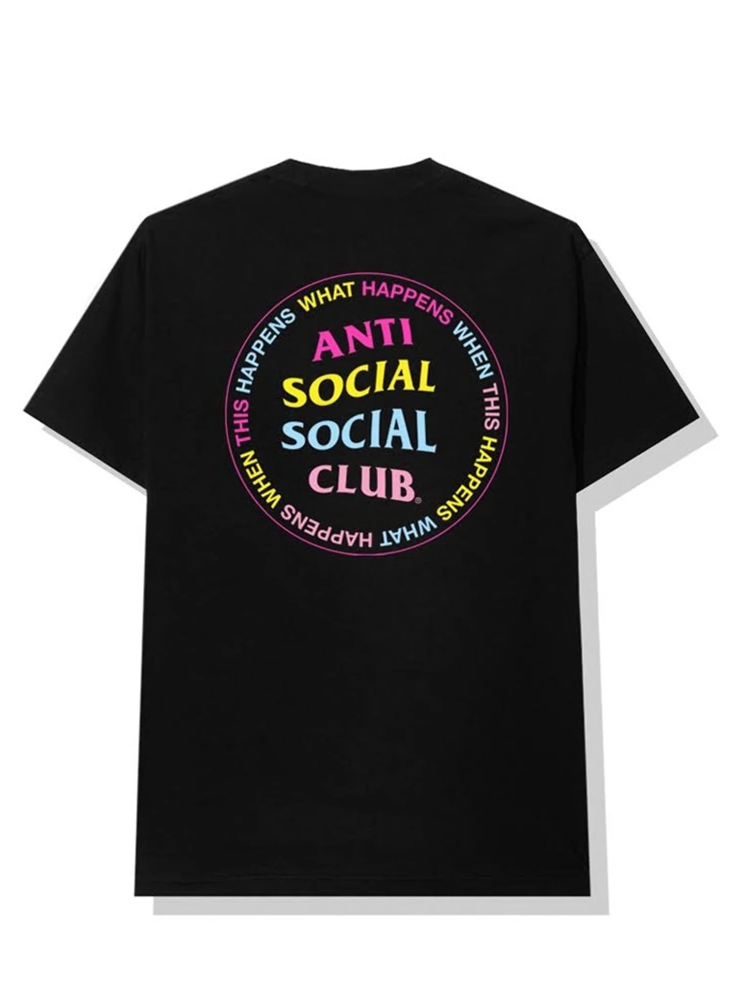 Anti Social Social Club What Happened Black Tee