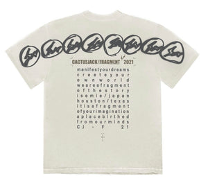 Travis Scott Cactus Jack For Fragment Manifest Tee