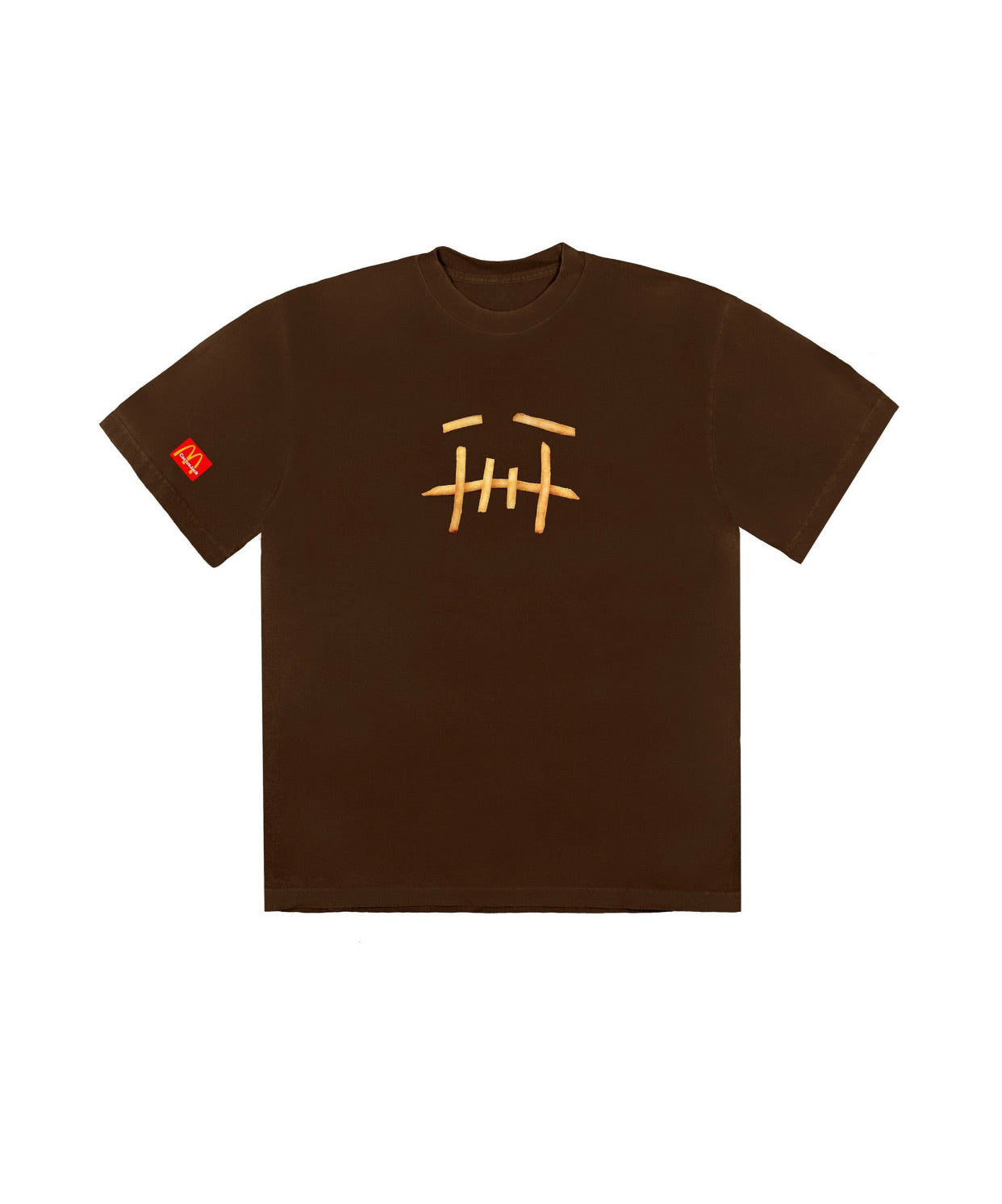 Travis Scott x McDonald’s Fry II Tee Brown