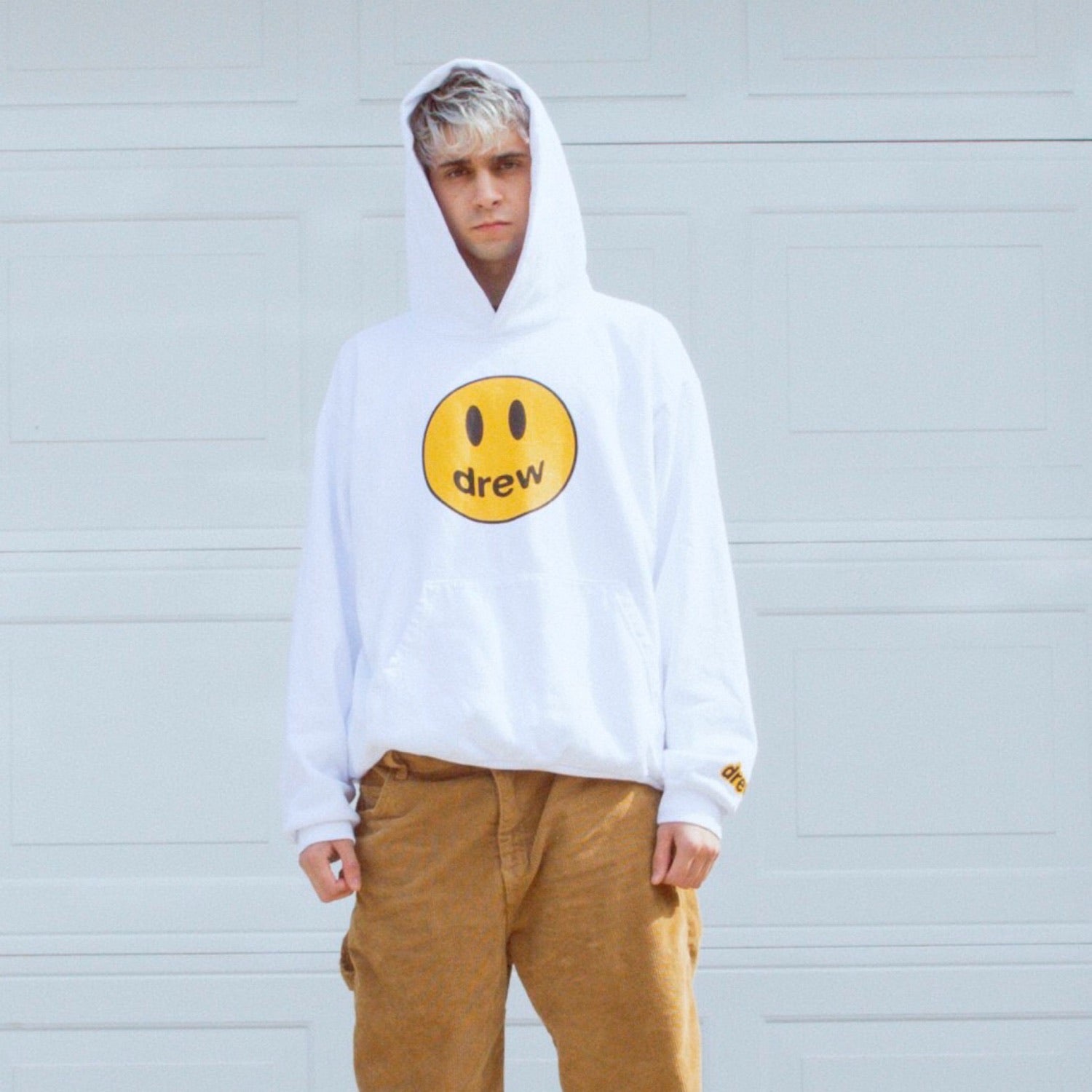 Drew House mascot hoodie - White