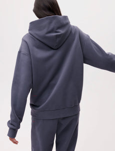 Pangaia Earth Tone Hoodie Slate Blue