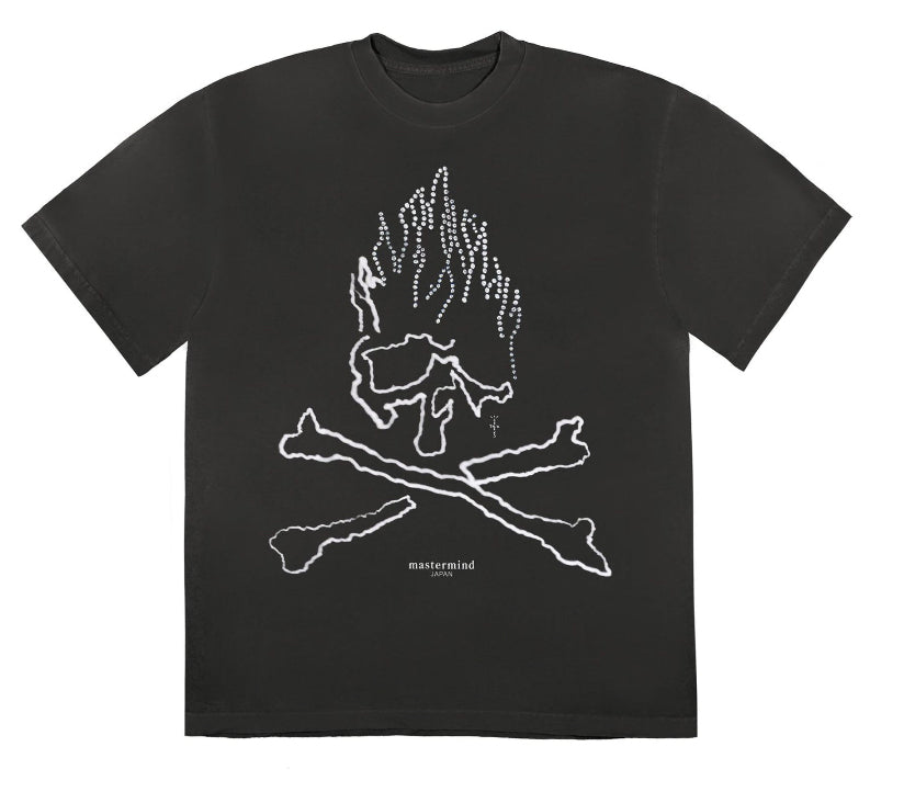 Travis Scott Cactus Jack For Mastermind Skull T-shirt