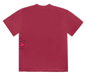 TRAVIS SCOTT CACTUS JACK T430X TEE MAGENTA