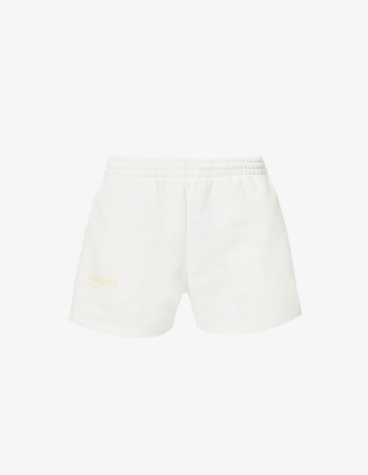 Pangaia Branded high-rise organic cotton-blend shorts