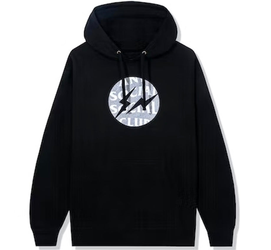 Anti Social Social Club x Fragment Called Interference Black Hoodie