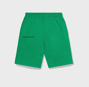 Pangaia Lightweight recycled cotton long shorts—marine green