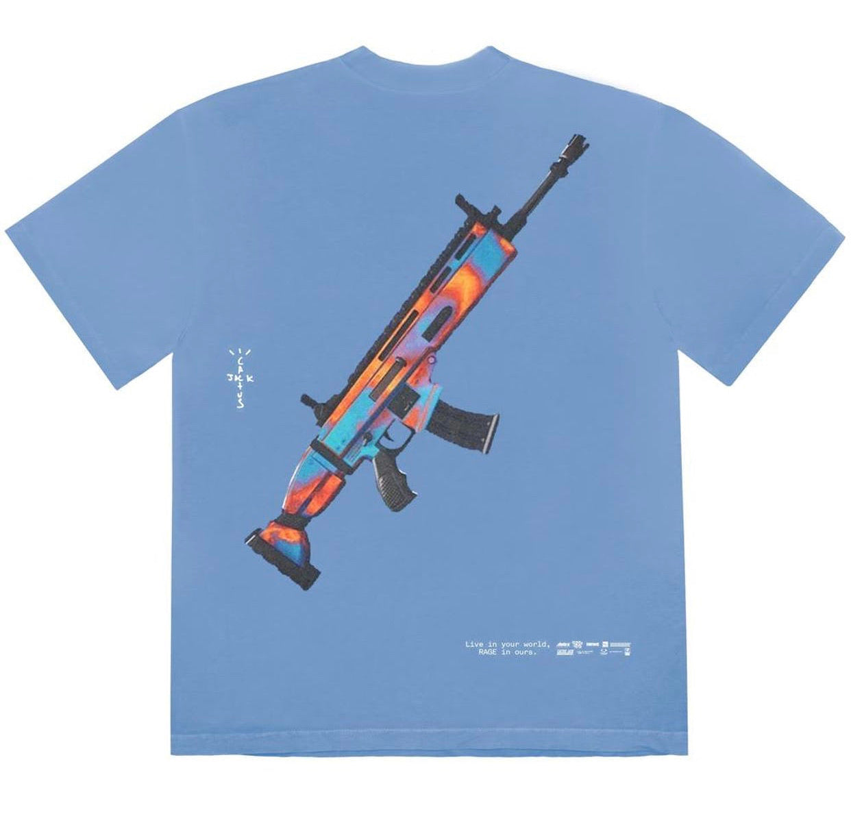 Travis Scott ASTRO GOOSEBUMPS T-SHIRT Blue