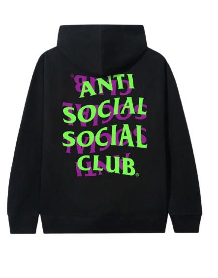 Anti Social Social Club Upset Black Hoodie