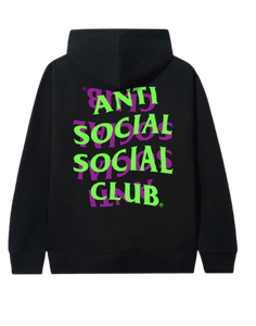 Anti Social Social Club Upset Black Hoodie