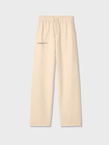 Pangaia Organic Cotton Loose Track Pants - Vanilla