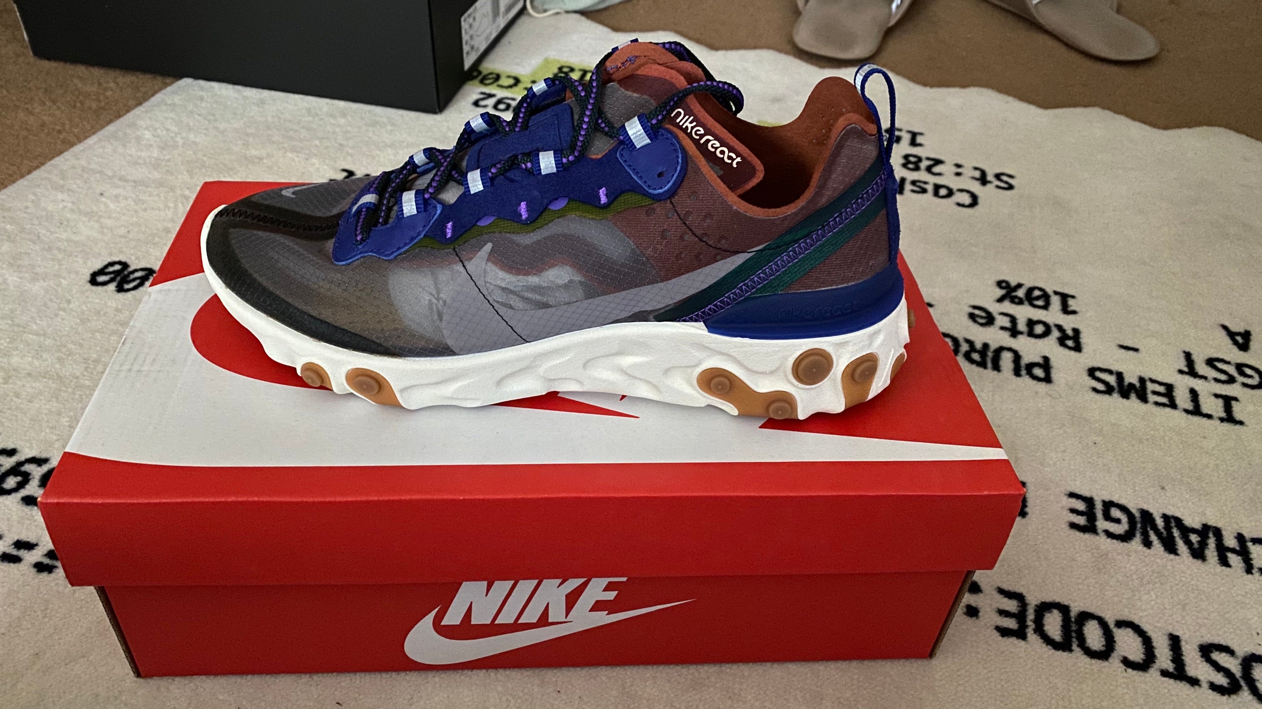Nike React Element 87 Dusty Peach