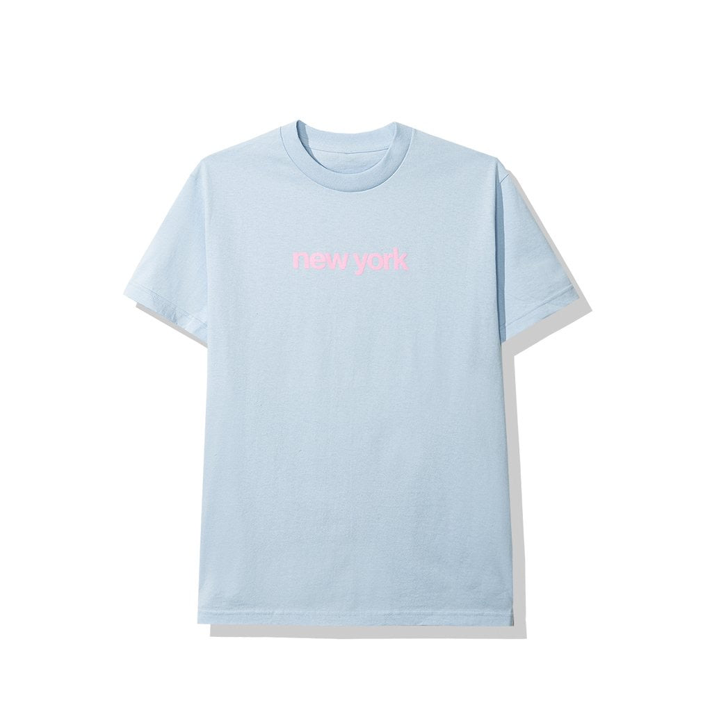 Anti Social Social Club New York Light Blue Tee