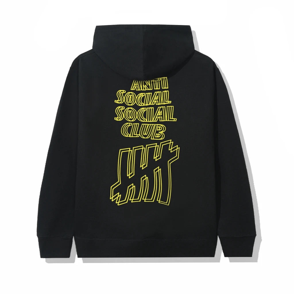Anti Social Social Club Undefeated x ASSC Black Hoodie