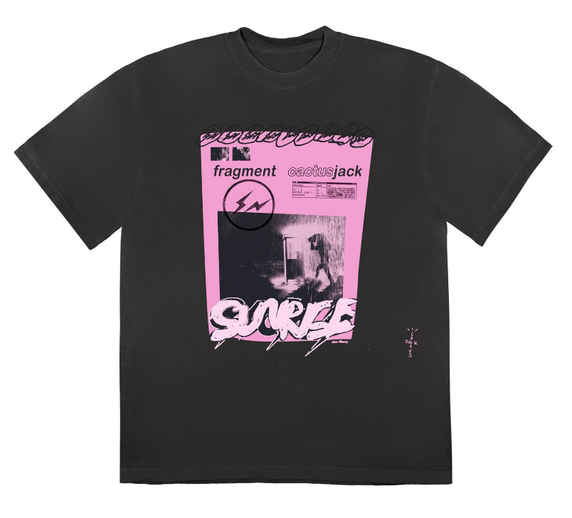 Travis Scott Cactus Jack For Fragment Pink Sunrise Tee