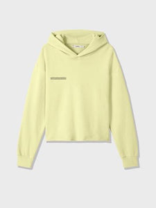 Pangaia Organic Cotton Loose Hoodie - Hay Yellow