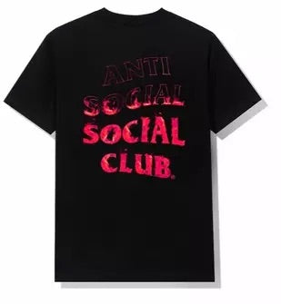 Anti Social Social Club A Fire Inside Black Tee
