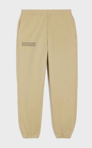 Pangaia Recycled cotton track pants—sahara sand