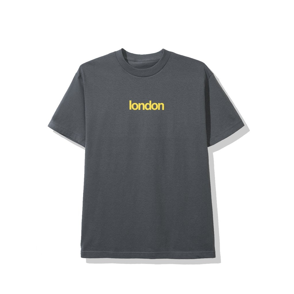 Anti Social Social Club London Charcoal Tee